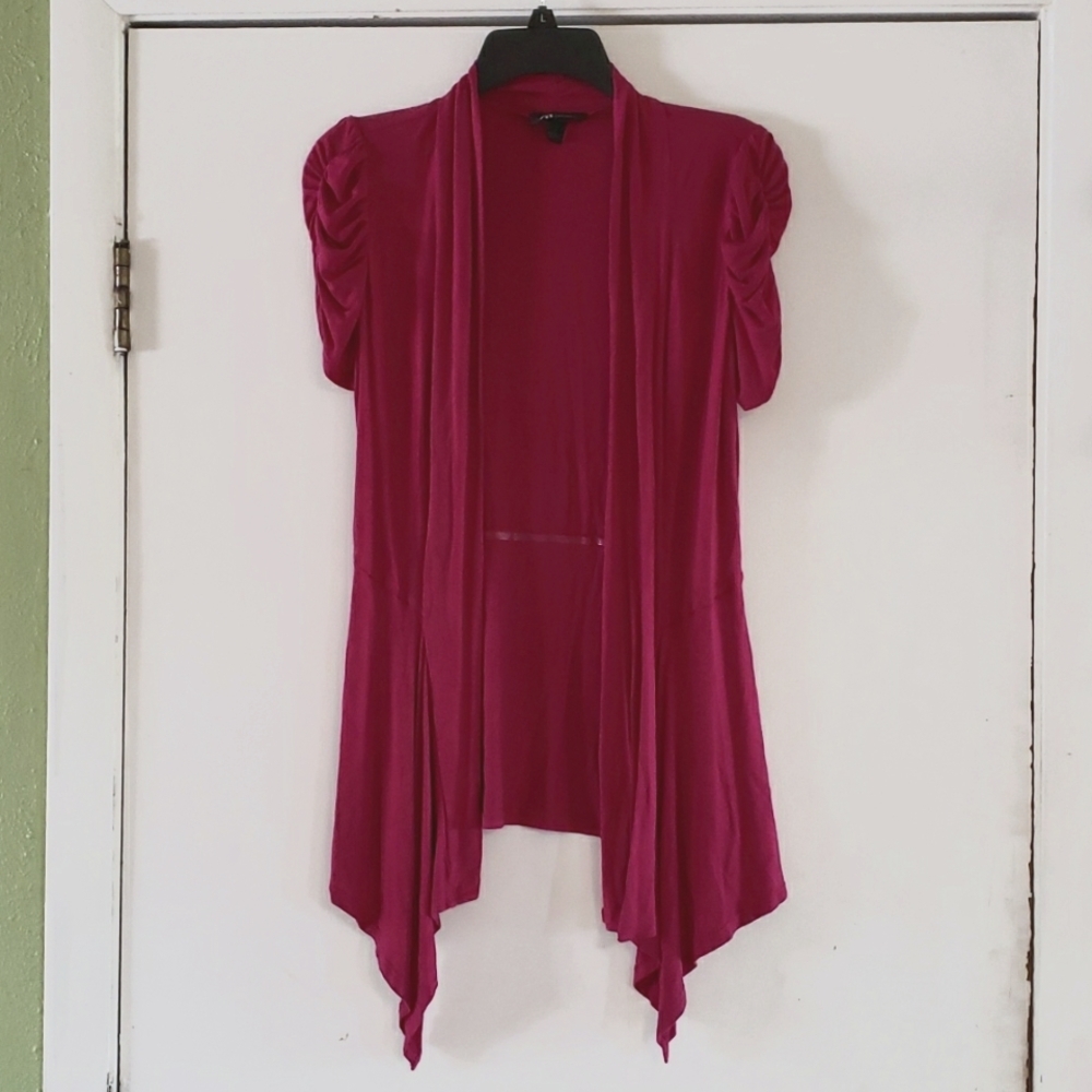 Fushia color Lightweight Cardigan